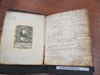 English Recipe Book with Attribution to Mrs. Cook, early Eighteenth Century