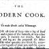 Manuscript Copy of Vincent La Chapelle's "The Modern Cook," Volume I 