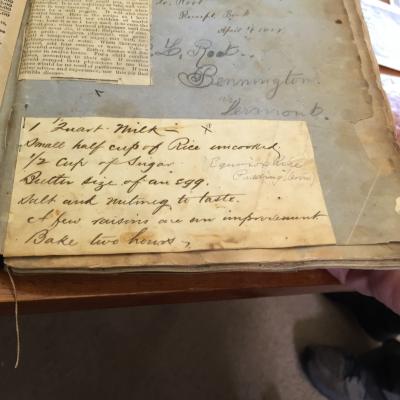 Katherine Hubbell Cookbook and C. L. Root Cookbook